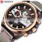 CURREN New 2021 Men's Casual Sports Watch Men's Blue Top Brand Luxury Military Rubber Watch 8394