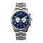 New Design sport watch chronograph silicone band blue waterproof  watch brands luxury wrist watches for men