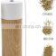 Bamboo Wood 6 Inch Salt Grinder Black Pepper Mill Set For Cooking