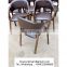 New modern chair leisure furniture Restaurant hotel Dining Chair Solid wood chair