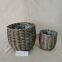 High Quality Small Woven Wicker Basket Garden Flower Pot Plant Basket