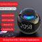 Portable Column Wireless Speaker Sound box with LED Display Alarm Clock For TF Card MP3 Music Play G90S Mini Bluetooth Speaker