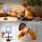 Lámpara de mesa de dormitorio en estilo nórdico para decoración de sala de estudio, lámpara de escritorio USB, lámpara de noche LED