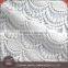OEM Custom shaped beautiful special colors wave pattern water soluble embroidery lace fabric for Europe