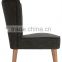 RCH-4233-5 High Quality Black Button Back Dining Chair