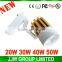 Hot sales CE/RoHS approval 40w cob led track light track light fixture 110V 220V 6500k white for wholesales
