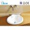 Chinese washroom white ceramic under counter basin