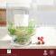 CASAMOTION Clear Hand Blown Art Glass Vase Hurricane with No MOQ and Gift Boxed, Large