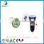 usb car charger adapter with 2 ports 5V 1A & 2.1A