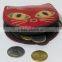 Handmade Jewelry pouches Leather coin purse zippered wallet