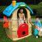 Funny plastic castle playhouse playground equipment from China