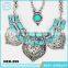 colorful accessories wholesale natural stone arrowhead pendant necklace