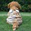 Animals style tiger pattern dog costume polar fleece dog clothes