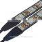 Gold and silver camera shoulder neck strap