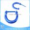 Stainless steel blue anodised septum clickers indian nose ring nose piercing jewelry