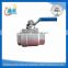 made in china casting stainless steel female threaded 2pc ball valve