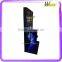 customized recycle display showcase for cosmetic promotion cardboard dump bin stands