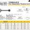 CNC Drilling Handles and Machine Parts Flat Adjustable Tension Lever