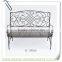 LC-77471 Hot sell outdoor street garden furniture metal iron public bench