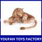 lifelike factory sale plush toys lion