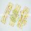 High quality glitter sequin fabric metallic golden knitted bow headbands - striped foil gold elastic headwraps