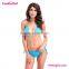 High Waist Bikini White Scale Beachwear