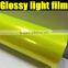 Wholesale TXD Fluorescent yellow car light film with size: 0.3*10m/0.4*10m/roll