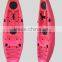 Professional Sit On Top Kayak 2015 design plastic Fishing Boat /1 person kayak sale