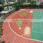 permeable running tracks in 6lanes