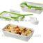 2015 Hot Sale Bento Box /Plastic lunch box/Plastic food container with fork and spoon