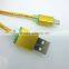 new arrival perfume smartphone aluminum shell data cable