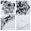 Latest fashion design formal patterns OEM elegant slim white black patterns printed women bodycon dress