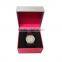 Custom Pink Velvet Paper Watch Git Case For Women.