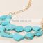 Mandi Turquoise Stone Statement Necklace