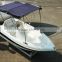waterwish QD 12 feet frp fishing boat low price yacht made in China