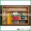 Fuboo Bamboo folding storage rack drawer organizer