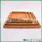 FB1-3083 hot sales square bamboo serving trays gongfu tea tray                        
                                                Quality Choice