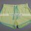New women cheap melange gym shorts with good quality