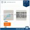 RF eas label with barcode 4*4 & EAS label with barcode 4*4 security & EAS label 4x4cm