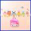 DIY decorative self-adhesive wall/wallpaper sticker hooks for children, plastic wall sticky/sticker vacuum suction hooks