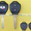 High quality Toyota 2+1 buttons car remote key cover shell blank