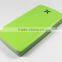 China supplier 10000mah smartphone power bank promotion OEM led lighting power bank, fashion green power bank