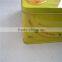 Factory directly rectangular green tea metal box