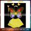 Top quality cheap girls dance fairy wings light up wings for party