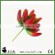 Wholeselling Middle-sized Artificial Succulent Echeveria Succulent Plant in Wine Red