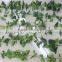 PE material artificial leaves vine fake hanging vines for ceiling decor