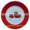 Linyi Hongshun Porcelain Co.,Ltd.Color Band Porcelain Plate
