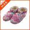 Winter new fashion colorful printed kids velvet slipper boot