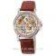 Latest Design Genuine Leather Luxury Machanical Watch