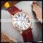 WJ-4624 luxury Geneva watches for men leather band newest arrival 2015